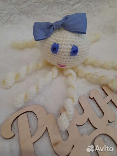 Вязаный осьминог