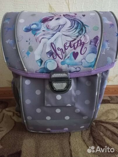 Рюкзак школьный для девочки бу