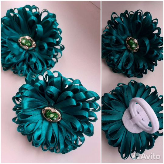 Бантики, резиночки, ленточки, косички