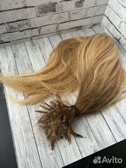 Волосы натуральные 50 см Премиум класса