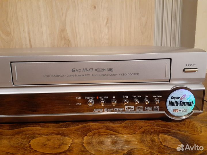 DVD VHS проигрыватель LG