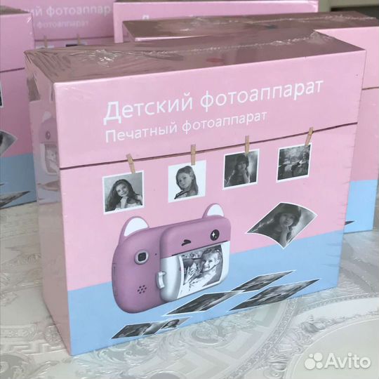 Детский фотоаппарат с моментальной печатью