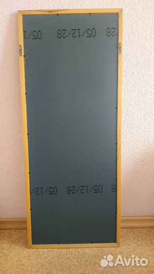 IKEA зеркало RAM 97*40 деревянная рама