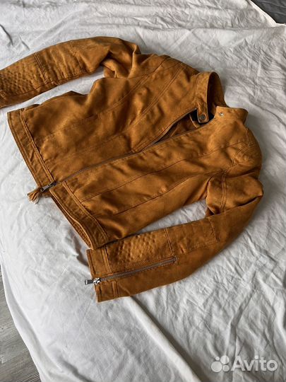Куртка замшевая женская