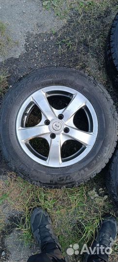 Литые диски с резиной r14 /4/100