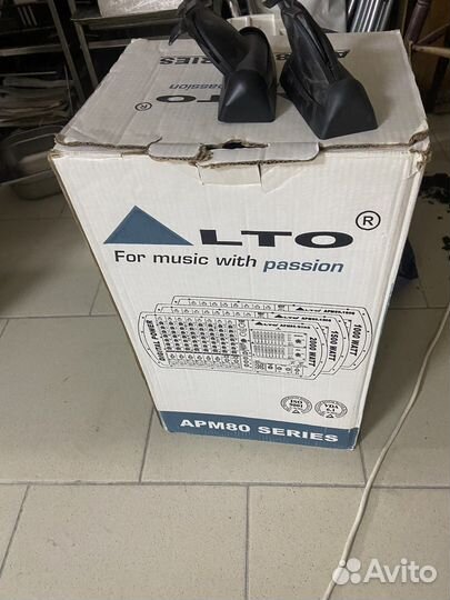 Alto APM80.1500 микшер уселитель