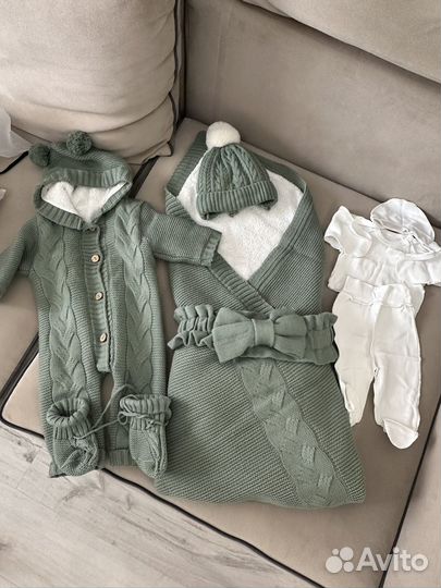 Комплект на выписку осень-зима