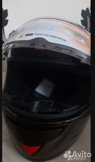 Мото шлем интеграл hizer 527