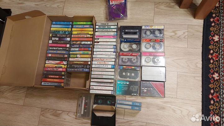 Аудиокассеты с записью