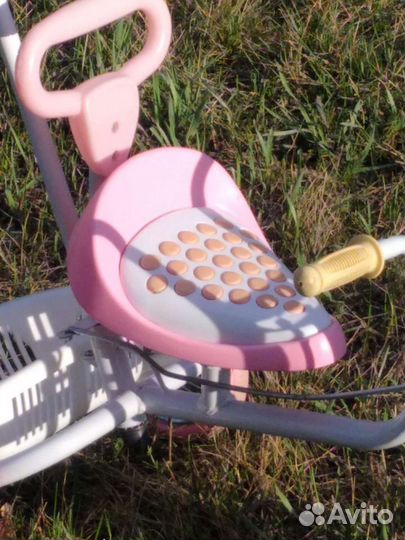 Велосипед детский 3х колесный розовый