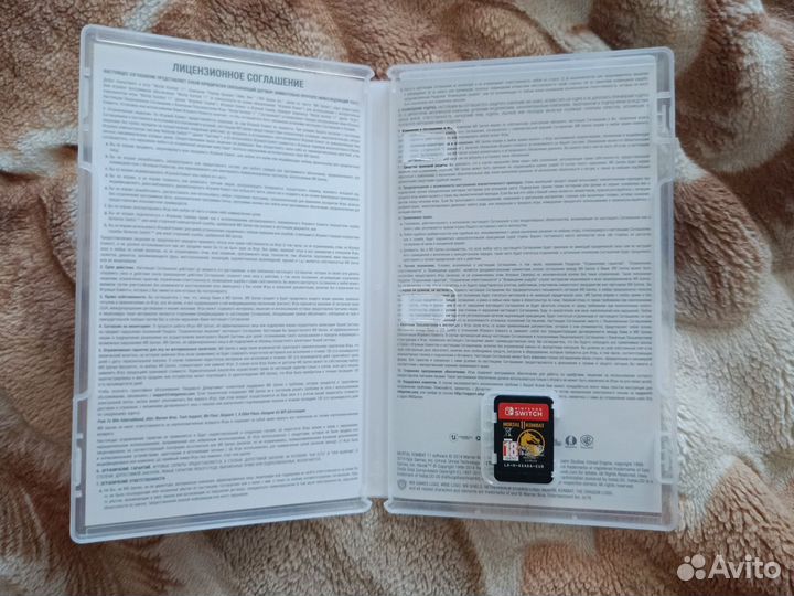 Mortal Kombat 11, картридж