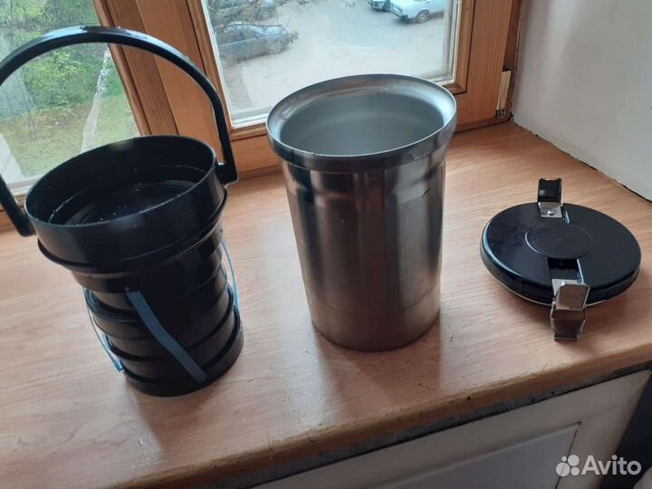 Термос для еды Амет Экспресс SD. 2 л, серебристый