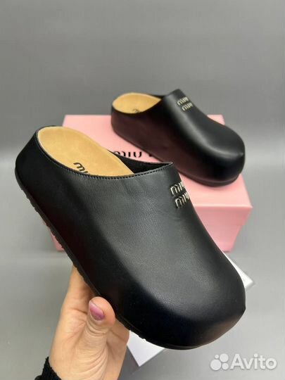 Тапочки Сабо Miu Miu Размеры 36-40
