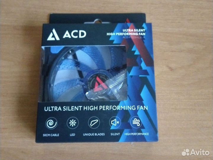 Кулер для корпуса новый 120мм