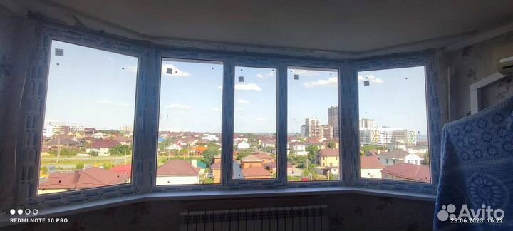 Остекление балконов. Экономичный вариант