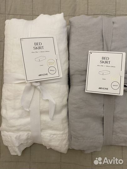 Подзор,юбка на кровать hm home,новые,120*200