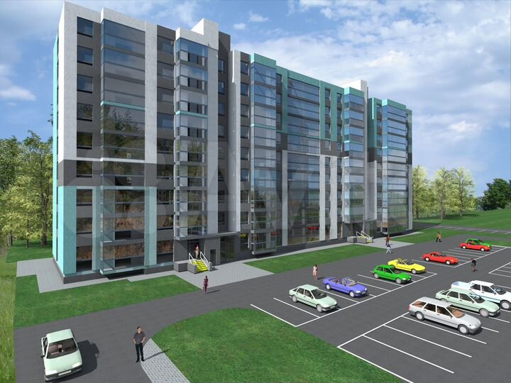 1-к. квартира, 38,7 м², 4/9 эт.