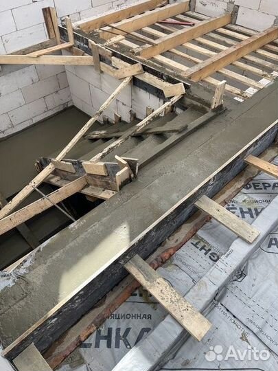 Бетонные работы со своей опалубкой под ключ