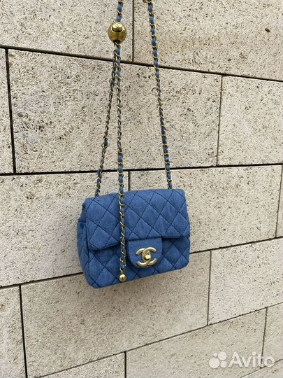 Сумка джинсовая chanel