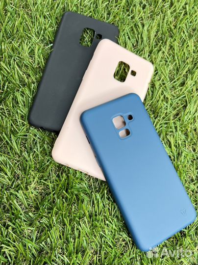 Чехол силиконовый Samsung A8