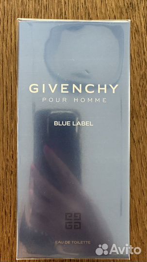 Givenchy pour homme blue label 100 мл