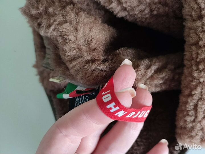 Шлем John Douglas нат кожа мех 57 разм