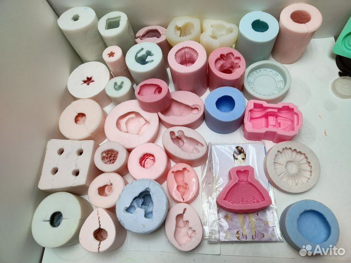 Формы для изготовления мыла, свечей и бомбочек