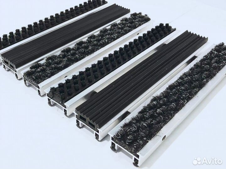 Грязезащитные ковры / ворс, алюминиевые решетки