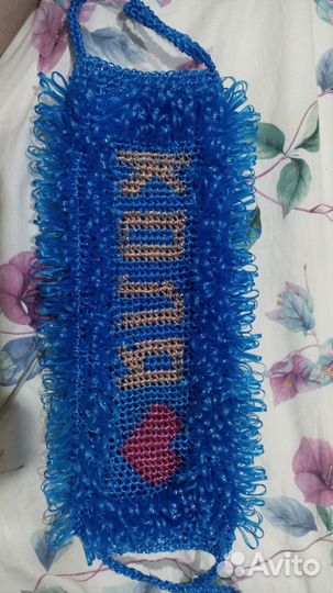 Мочалка ручной работы