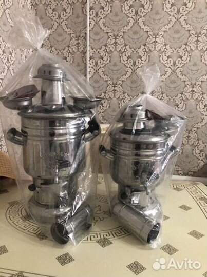 Самовар 6 литров на дровах