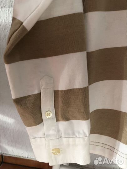 Поло с длинным рукавом для мальчика