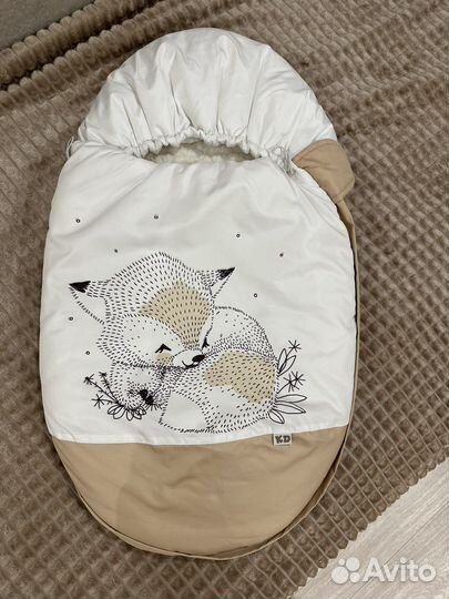 Кокон для новорожденных конверт на выписку