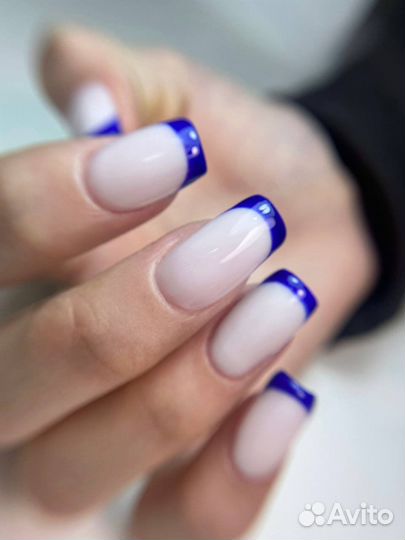 Маникюр с покрытием, наращивание ногтей