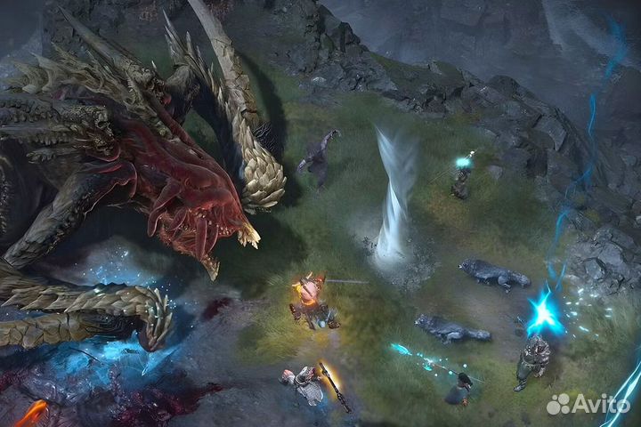 Diablo 4 ps5 новый, рус озвучка