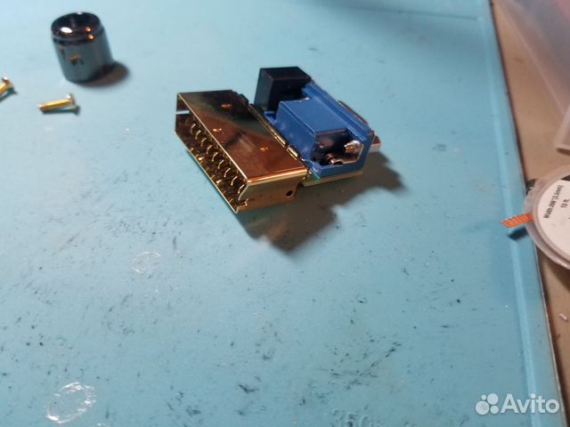 Mister fpga переходник VGA на scart 470 Ом купить в Санкт-Петербурге ...