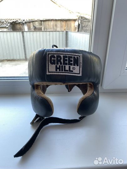 Шлем для бокса green hill