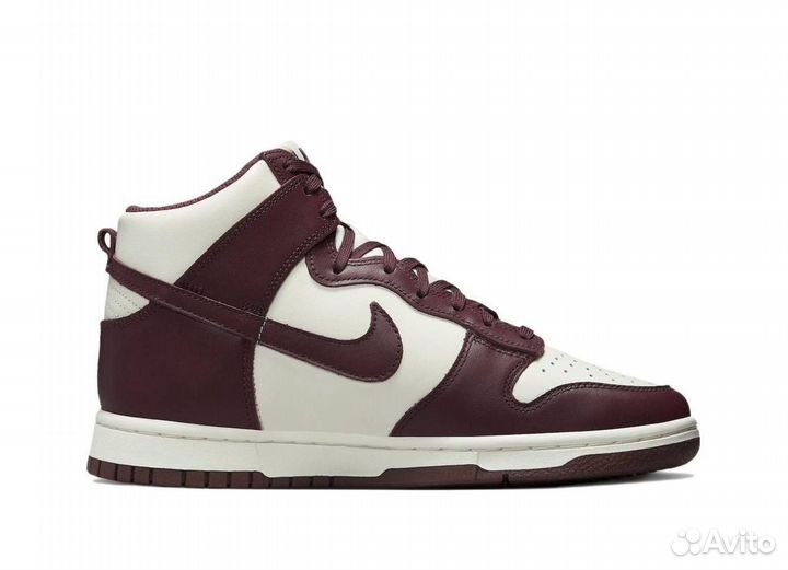 Nike Dunk High Burgundy Crush