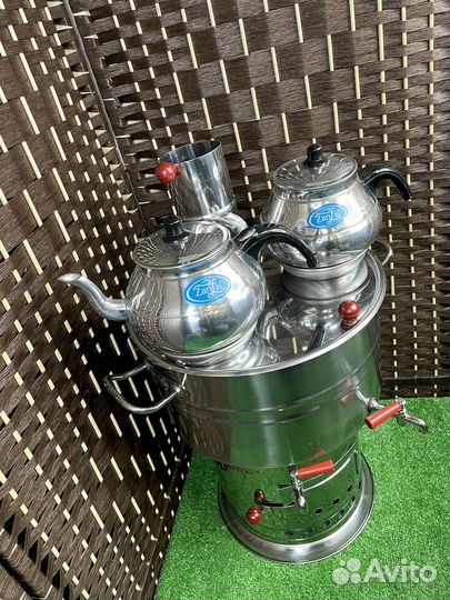 Турецкий самовар на дровах