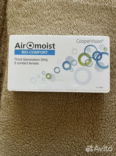 Линзы контактные air moist