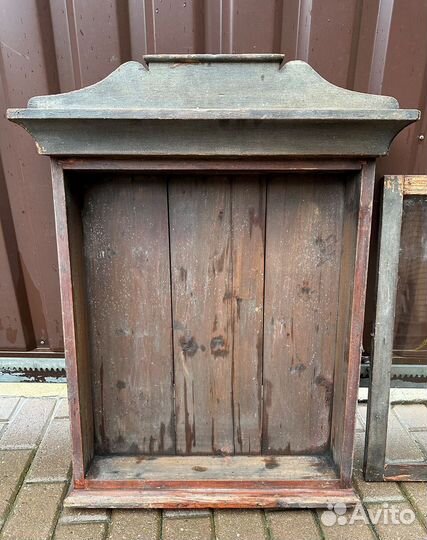 Киот старинный большой храмовый для икона 19 век