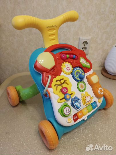 Ходунки каталка детские 3 в 1