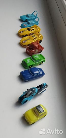 Коллекционные машинки из мультфильма Тачки