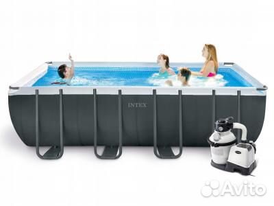 26356 Intex Каркасный бассейн 549х274х132. 17203л