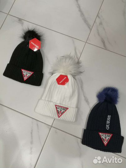 Шапка guess, Calvin Klein, armani