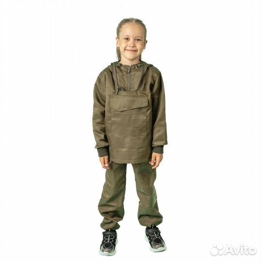 29814 Костюм детский Антигнус, грета, олива