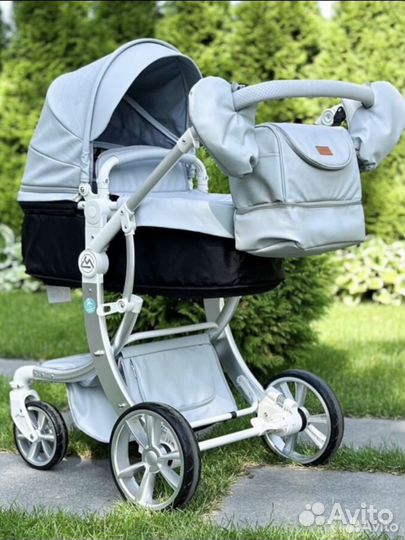 Коляска трансформер 2 в 1 Luxmom 608-2