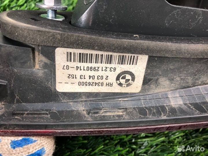 Фонарь задний правый Bmw X1 E84 N47D20 2013