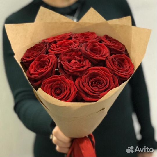 Высокие розы 70 см