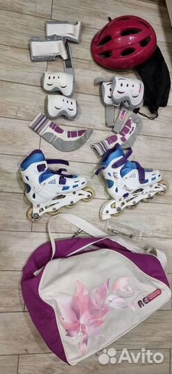 Детские ролики и защита