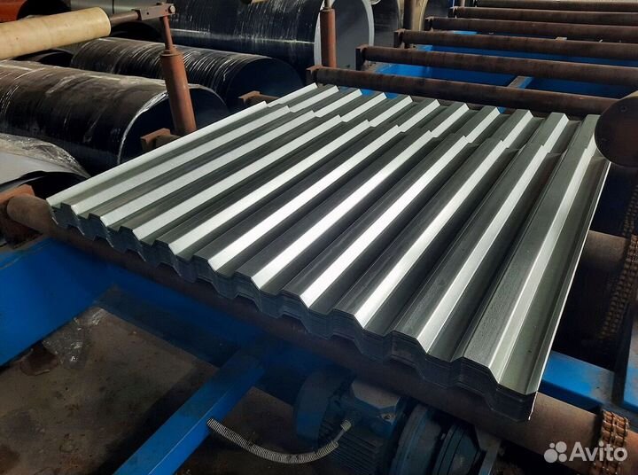 Профлист оцинкованный 0.7х845х6000 902 Н60